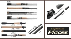 Canne Spining Graphiteleader Vigore