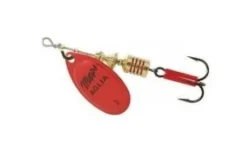 Cuiller Mepps Platium Argent Rouge