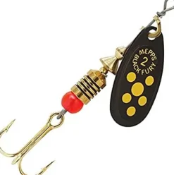 Cuiller Tournante Mepps Aglia Black Fury
