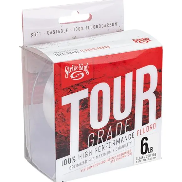 Fluorocarbon corps de ligne Strike King Tour Grade Fluorocarbon 180m