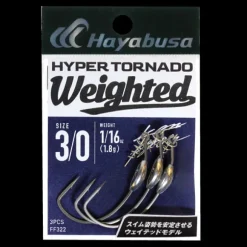 Hameçon Texan Hayabusa Hyper Tornado Weighted