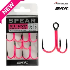 Hameçon Triple BKK Spear-21 UVP