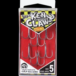 Hameçon Triple Hayabusa Treble Ken Claw Strong