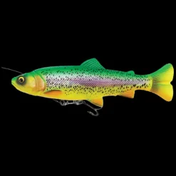 Leurre Souple Savage Gear 4D Line Thru Pulsetail Trout 20cm Slow Sinking