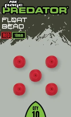 Perles Caoutchouc Fox Rage Predator Red Float beads