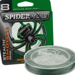 Tresse Spiderwire Stealth Smooth 8 brins Moss Green 150m