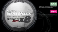 Tresse Varivas Avani Seabass Max Power PE 150m