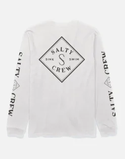 T-shirt Manches Longues Salty Crew Tippet Blanc