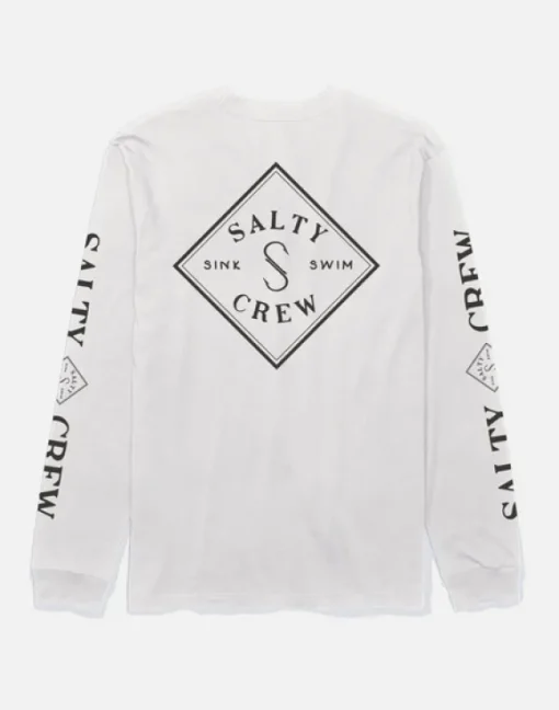 T-shirt Manches Longues Salty Crew Tippet Blanc