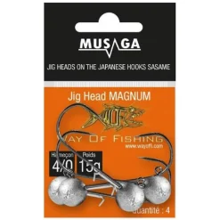 Tête Plombée Musaga Jighead Magnum