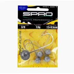 Têtes Plombées Spro Round Jighead